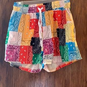 Bandanna shorts